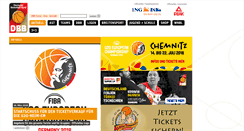 Desktop Screenshot of basketball-bund.de